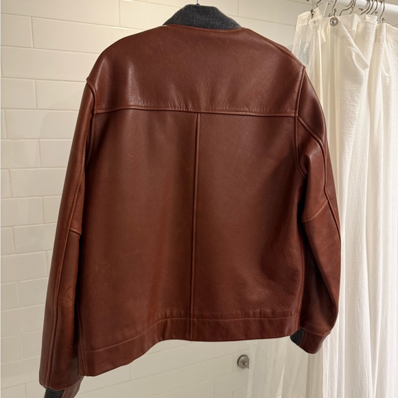 Taylor Stitch leather bomber jacket - Picture 3 of 13